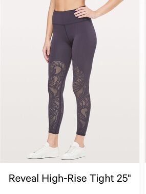 lululemon athletica Reveal High-Rise Tight 25" in Boysenberry
